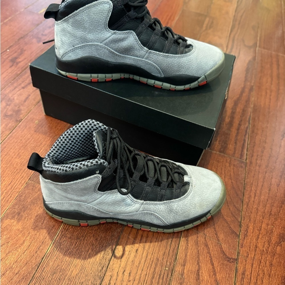Air Jorden 10 Retro Cool Grey Youth 6.5 - Picture 2 of 6